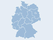 Deutschlandkarte: Hundefreundliche Seen in ganz Deutschland